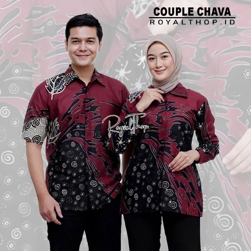 COUPLE HEM BLUS TRANDING INTERNATIONAL BATIK COUPLE TERLARIS