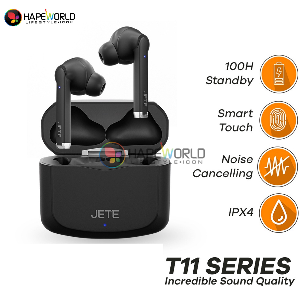 TRUE WIRELESS STEREO JETE T11 SERIES - GARANSI RESMI