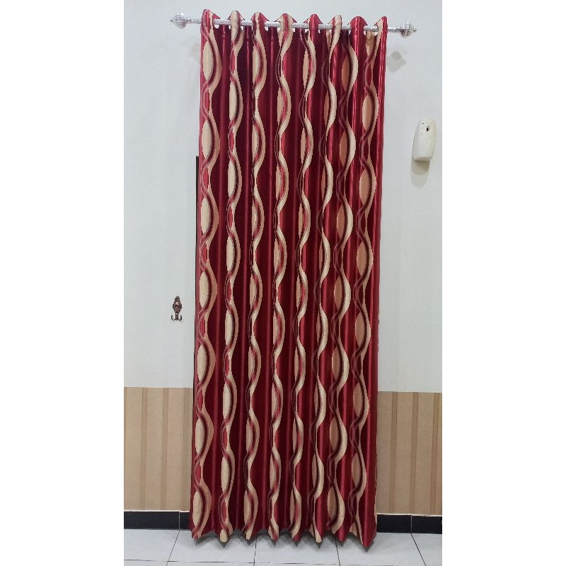 gorden backout import warna:merah,motip,luar,dalam