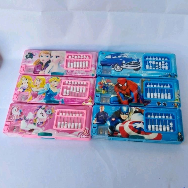 

Tempat pensil magnet sempoa ( Alat hitung manual )