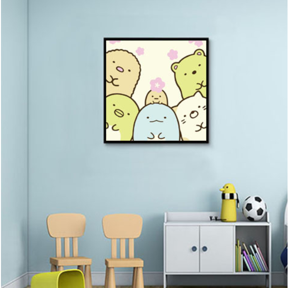 Prakarya Anak Kanvas Lukis Anak [Seri Karakter SANRIO dan Lotso] / Painting By Number / Set Alat Lukis DIY Kit