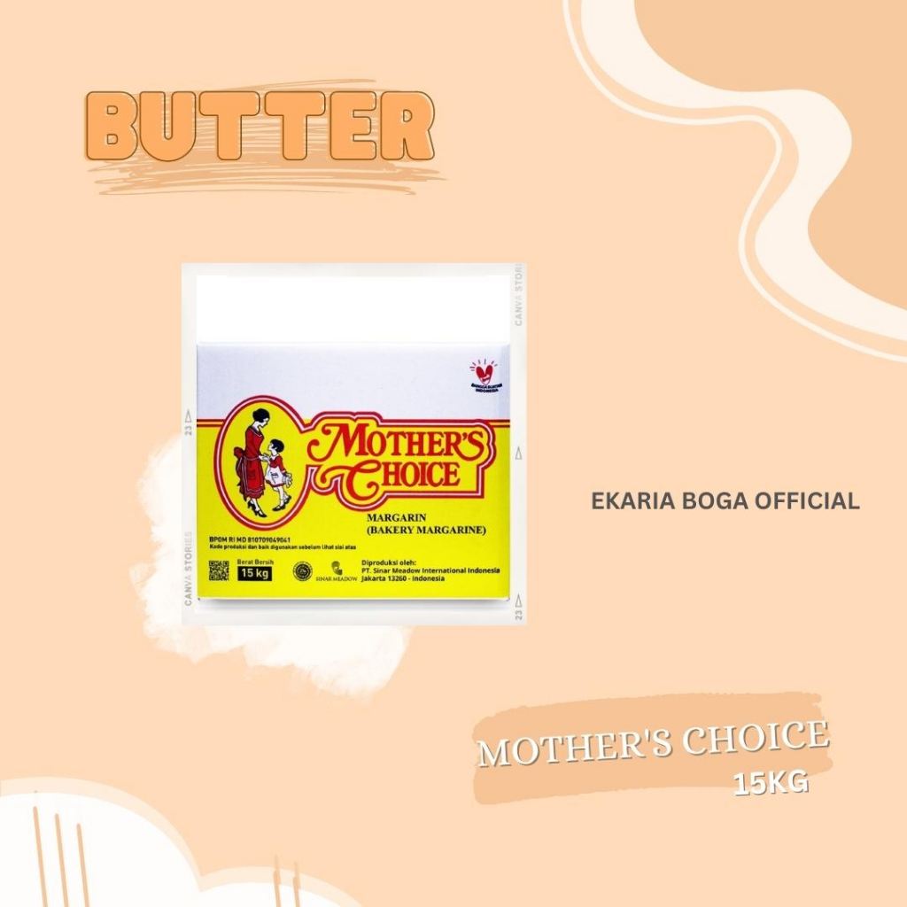 

BUTTER | MENTEGA | MARGARINE | MOTHER'S CHOICE MARGARINE | REPACK