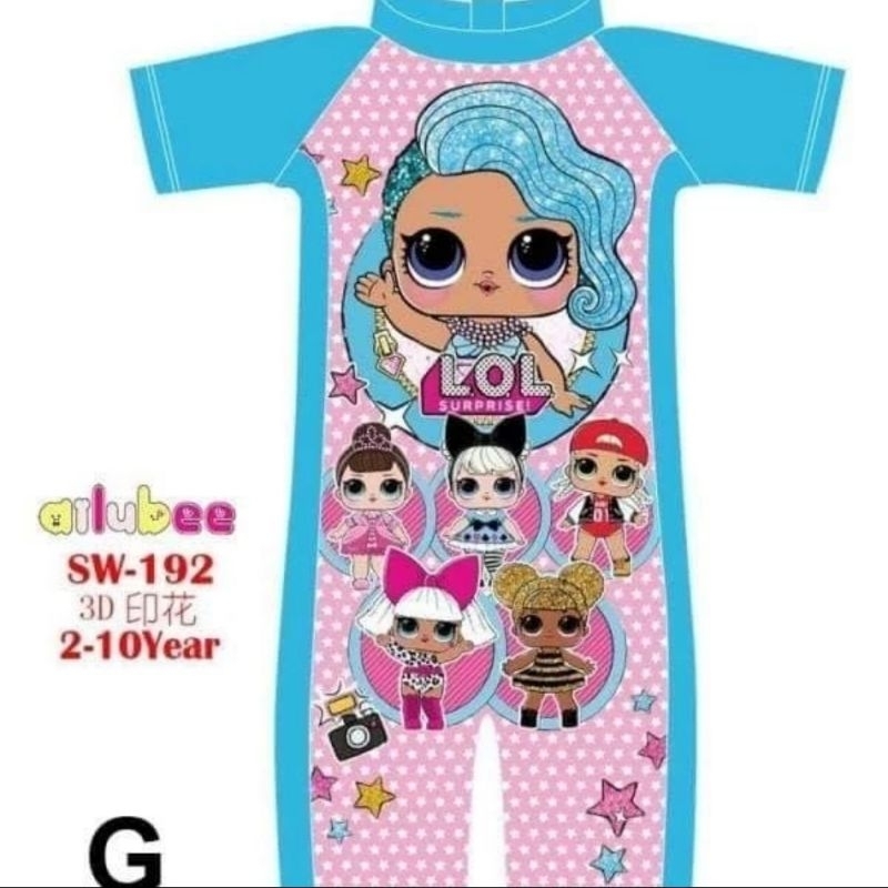 Baju renang anak perempuan LOL