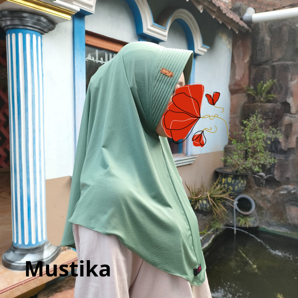 Hijab Sport Aulia L Jersey Premium Nutup Dada