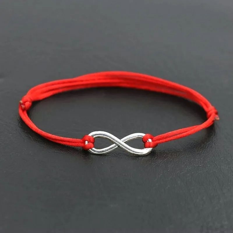 Gelang infinity / gelang simbol 8/ gelang inifinite tali satin