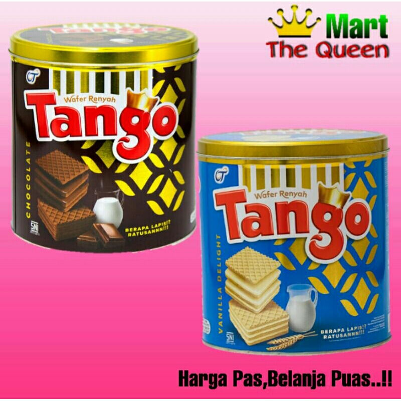 

TANGO wafer coklat/vanilla kaleng 290gr