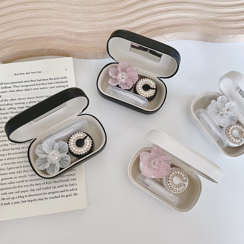 Kotak Softlens PREMIUM HARDCASE / Case Softlens Soflen / Travel Kit Softlens / Tempat Softlens