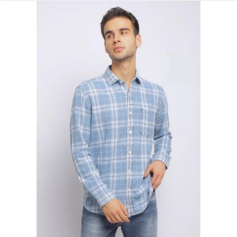 KEMEJA JEANS LOIS ORIGINAL KLL368D