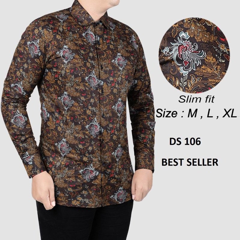 BAJU BATIK PRIA // BATIK UNIK // BATIK MEWAH // BATIK PRIA ASLI // BATIK SLIMFIT / BATIK CBL 940