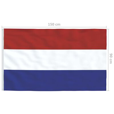 Bendera Belanda Netherlands Flag Ukuran besar 90 x 150 cm