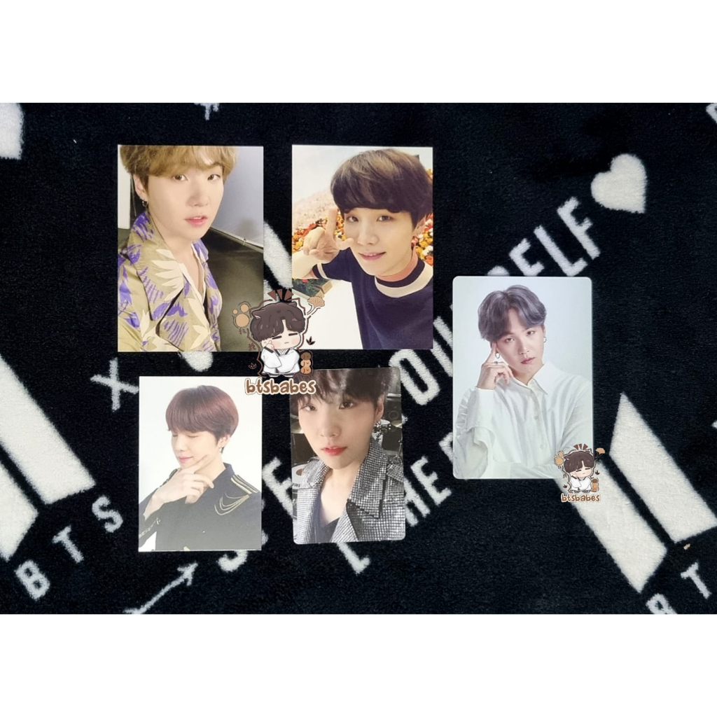 pc memorial tag yoongi suga / pc passport yoongi lys japan love yourself japan yoongi suga / pc clip