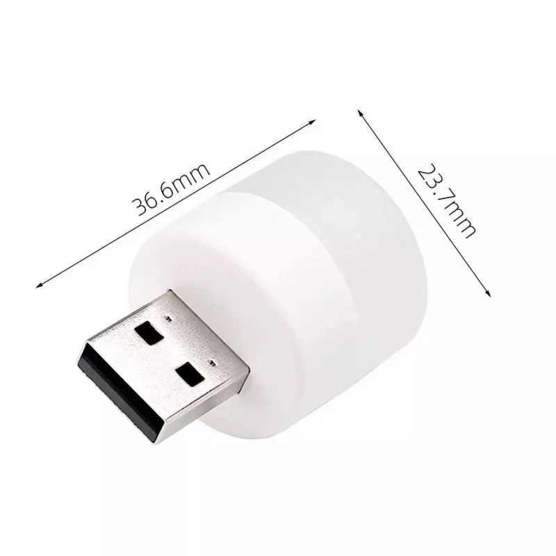 Lampu Kecil Tidur Led Usb Night Lamp Mini LED Belajar Lampu Baca Malam