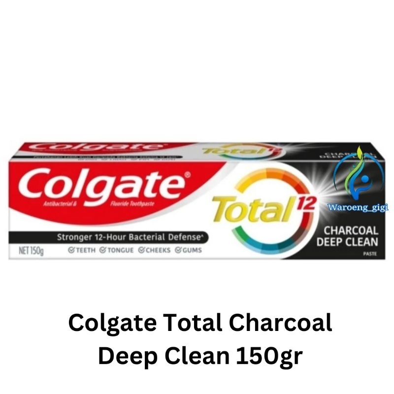 Pasta Gigi Odol Colgate Total Charcoal Deep Clean 150gr