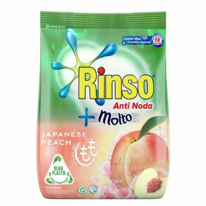 Rinso bubuk  Anti Noda Japanes 770 ml