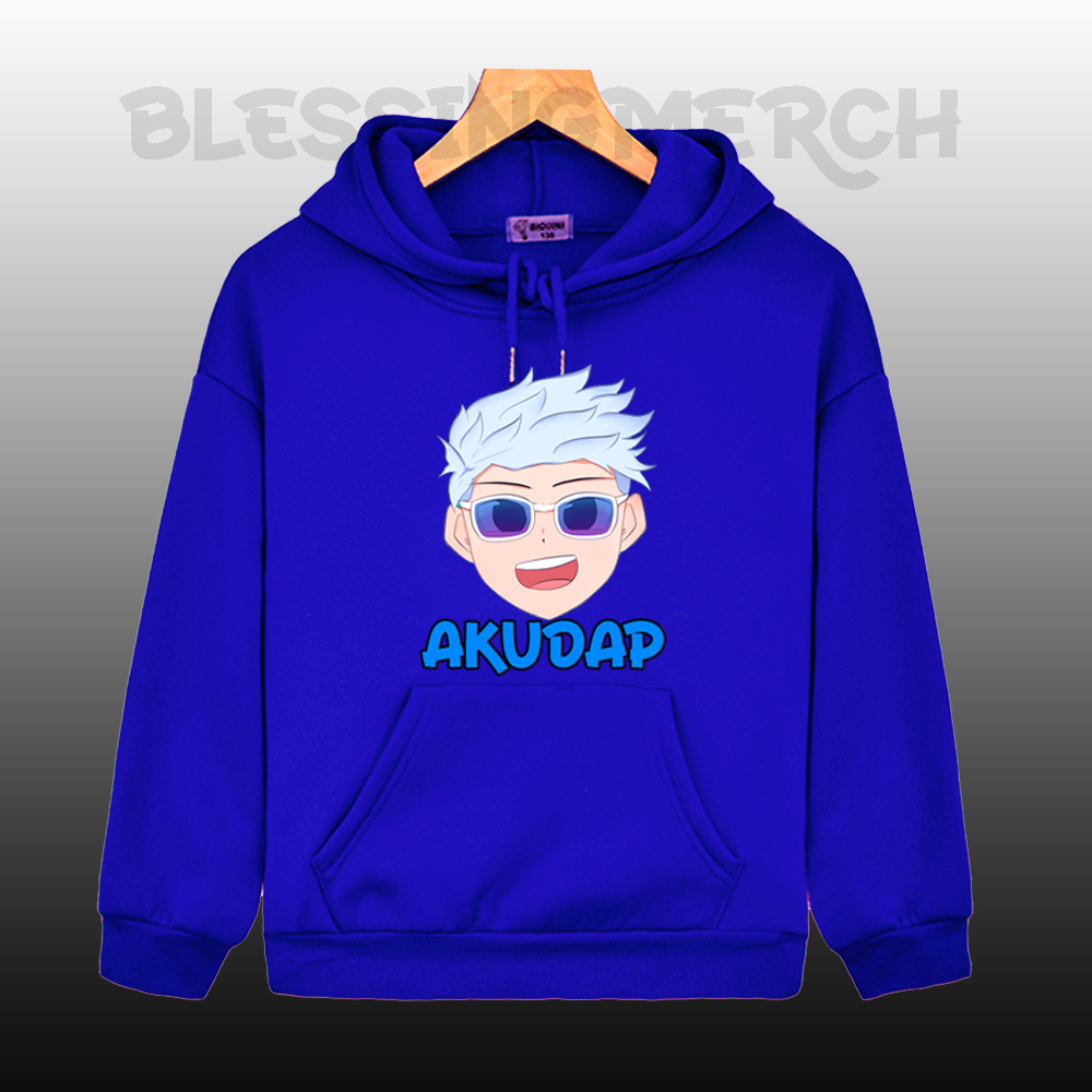 JAKET SWEATER HOODIE ANAK MOTIF YOUTUBER AKUDAP UNISEX