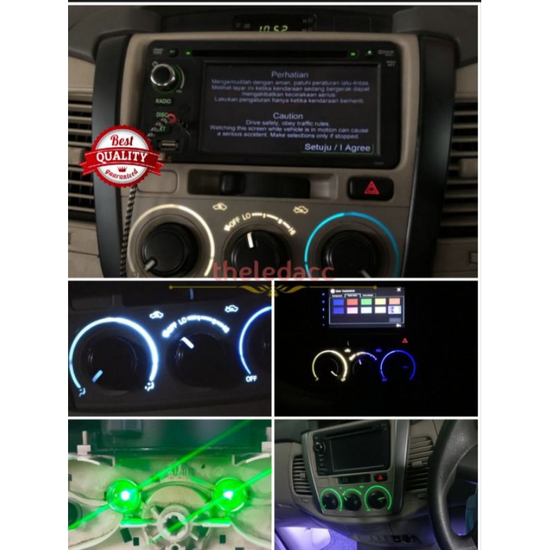 LAMPU LED INDIKATOR PANEL AC INNOVA FORTUNER OLD