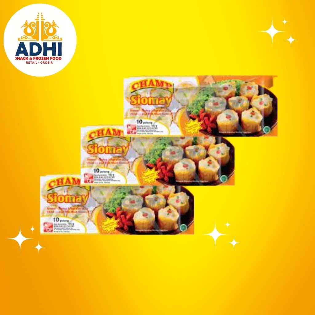 

CHAMP CHICKEN & FISH SIOMAY 180GR_FROZEN FOOD