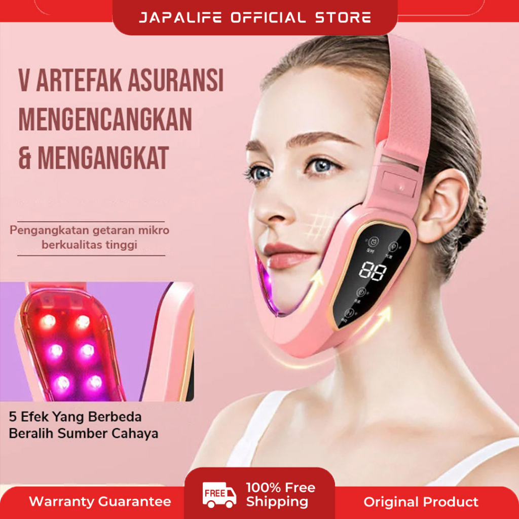 Japalife Alat Pijat Penirus Pipi Wajah Face Lifting Double Chin V-Shaped - V80