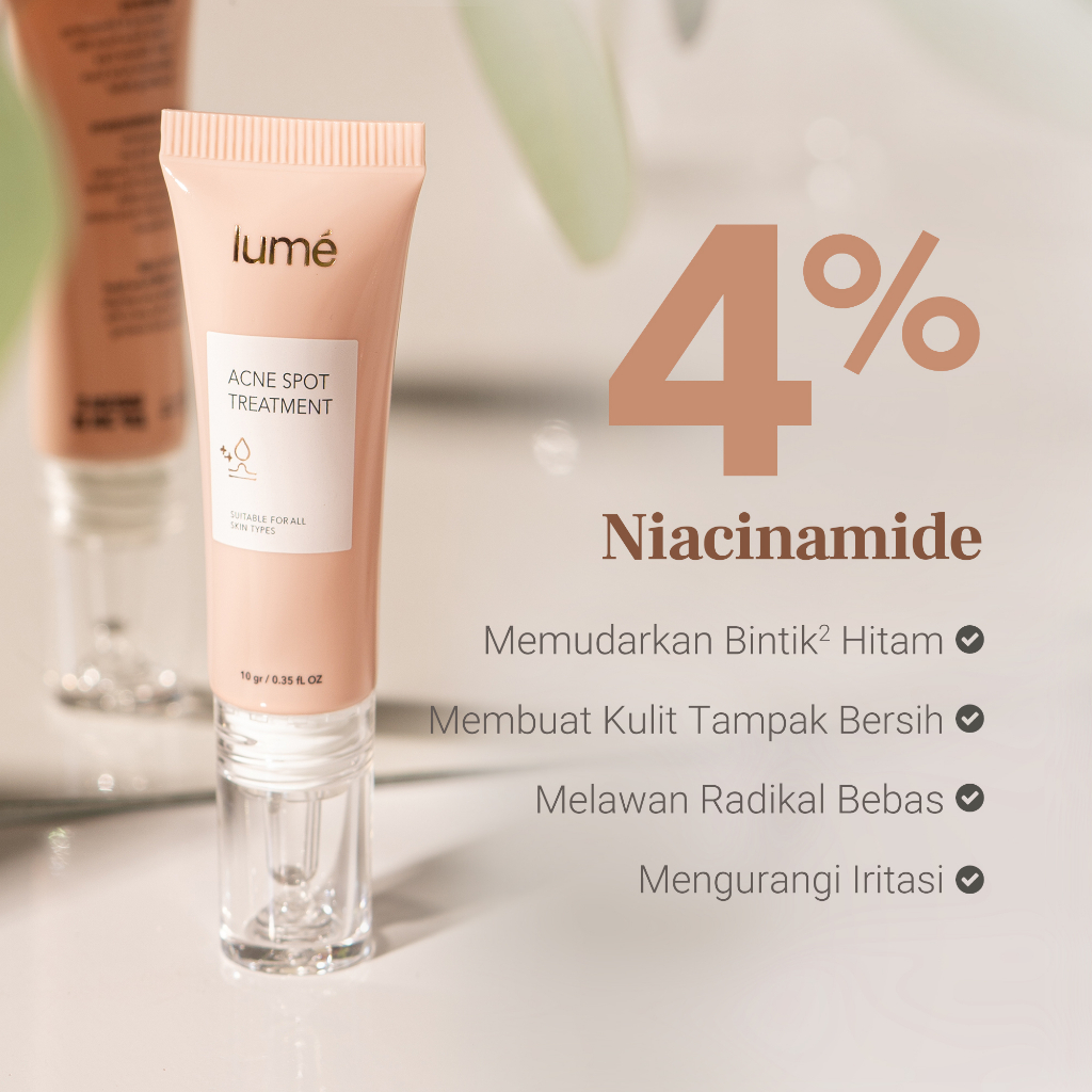 LUME Acne Spot Treatment Gel Mengatasi Jerawat Aktif dan Membandel