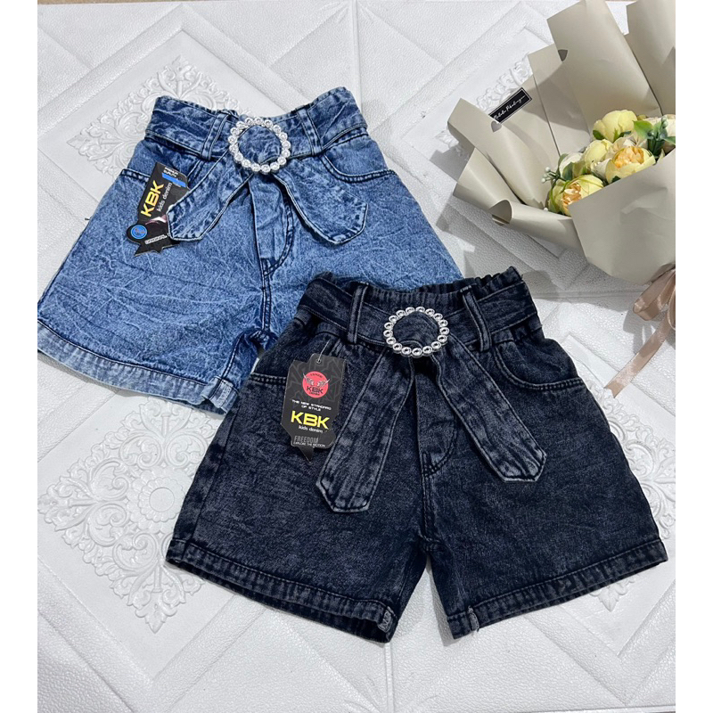 CELANA HOTPANT ANAK PEREMPUAN USIA 1-4 TAHUN  FASHION TALI