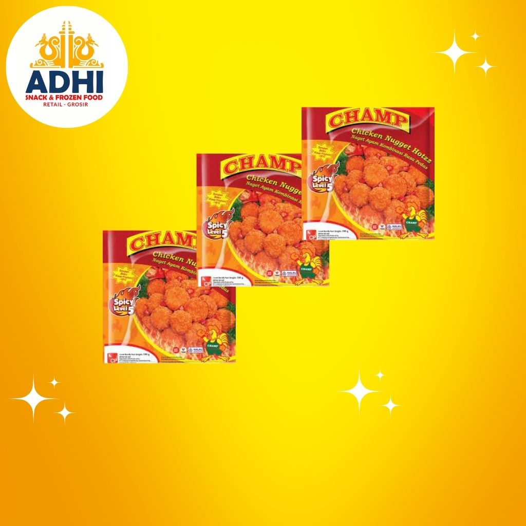 

CHAMP NUGGET HOTZZ LV 5 500GR_FROZEN FOOD