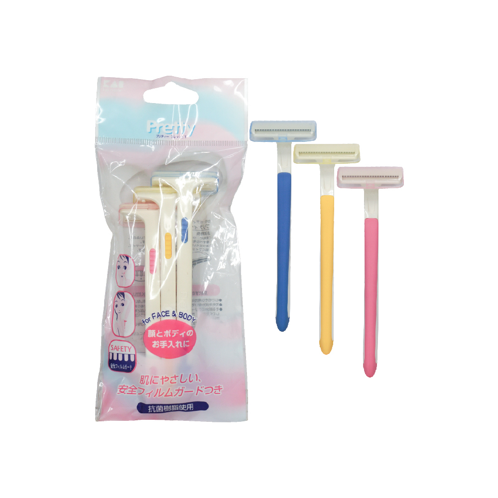 KAI Japan Alat cukur bulu wajah dan badan FRT3PT