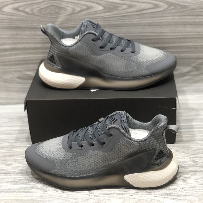 SNEAKERS SEPATU ADIDAS SENSE BOOST GREY