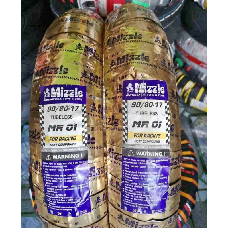 Ban mizzle MR-01 90/80 17 tubeless