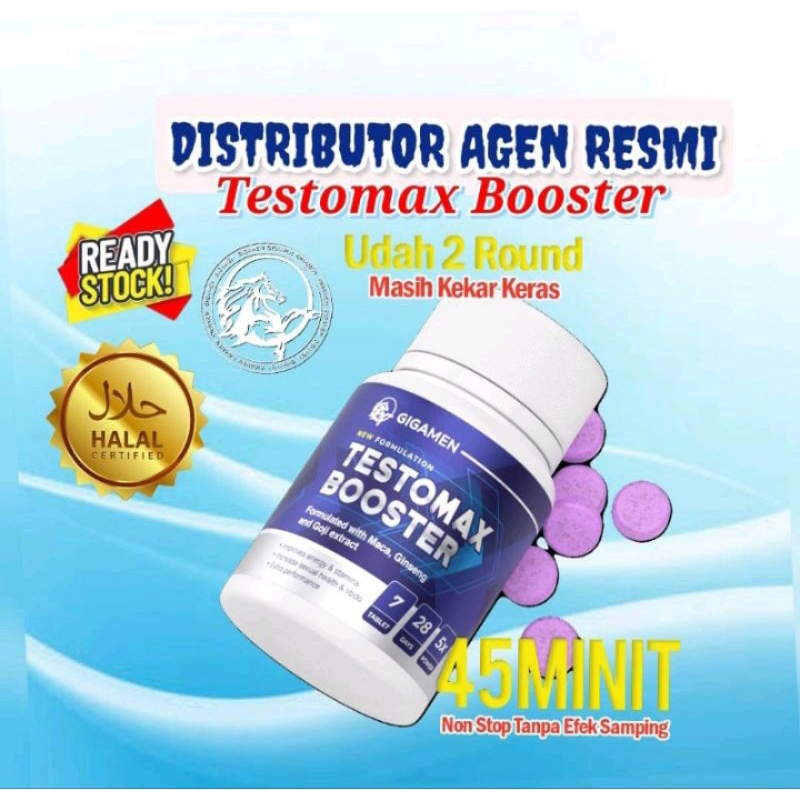Testomax Booster Asli Malaysia Stamina Pria Terbaik