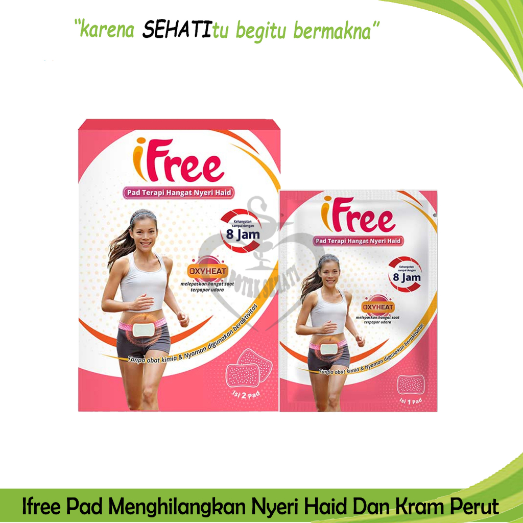 Ifree Pads Haid Cap Lang Meredakan Gejala Nyeri Perut Haid