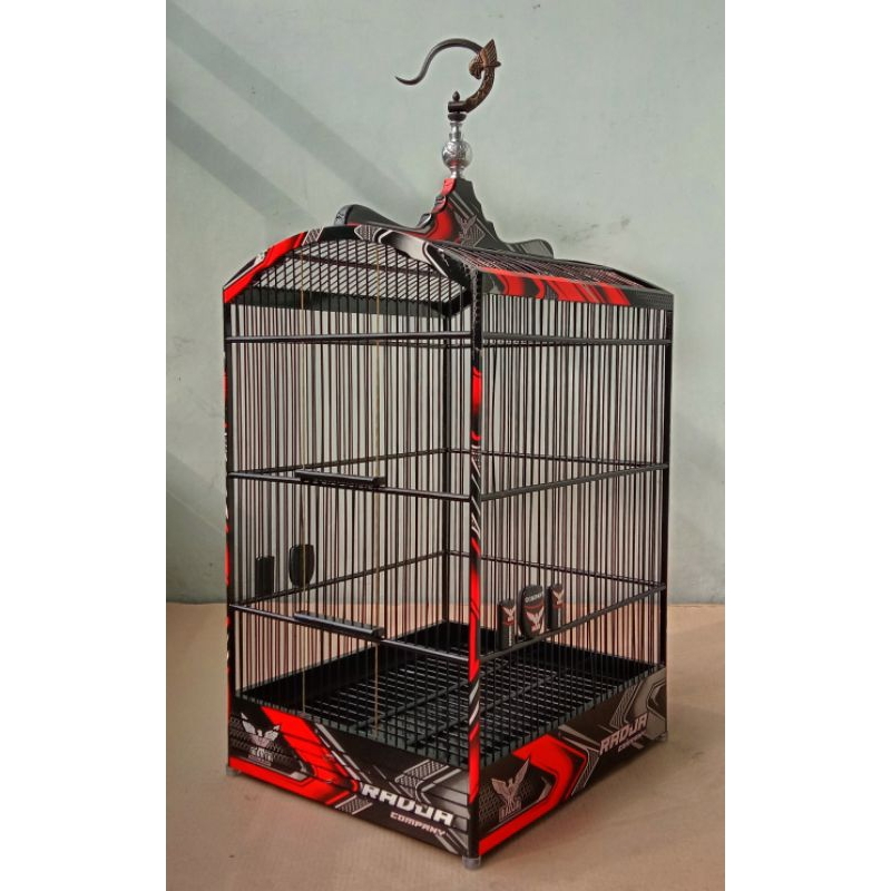 SANGKAR KANDANG KOTAK RADJA DECAL