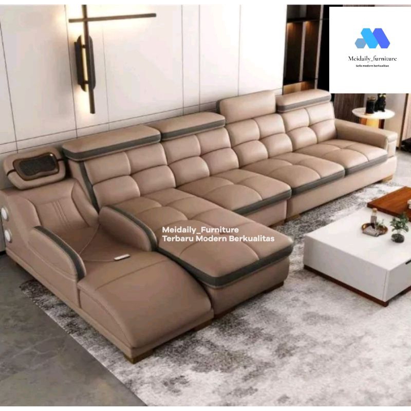 Sofa Kulit l / Sofa Minimalis Modern Terbaru 2023 / Sofa keluarga Super Mewah / Sofa Kantor Kualitas