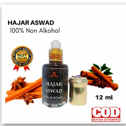Parfum Sholat Hajar Aswad Non Alkoholi Asli Murni 100 Original