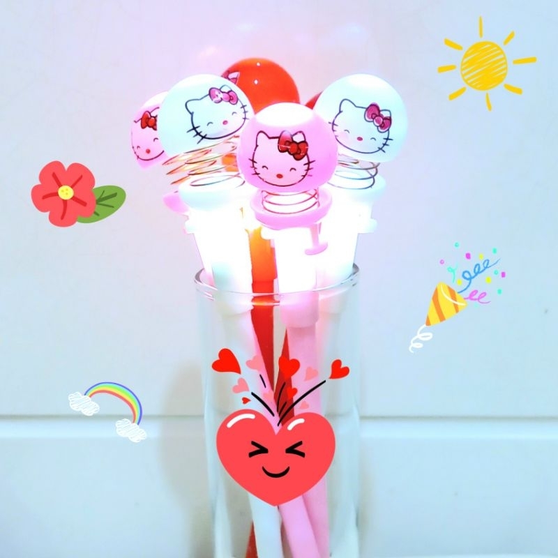 

Pulpen per Hello Kitty Lampu lucu