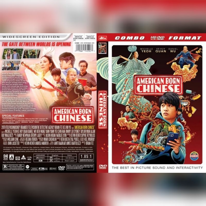 Kaset Film AMERICAN BORN CHINESE - 2023 - HD