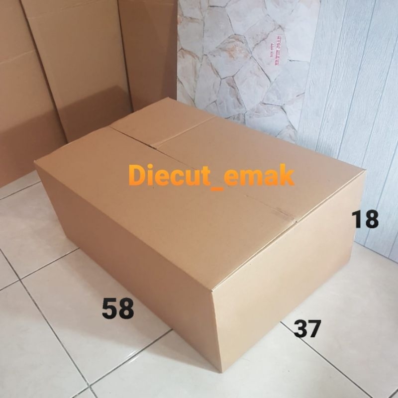 

Kardus Box Besar 58x37x18 cm untuk packing pindahan dll