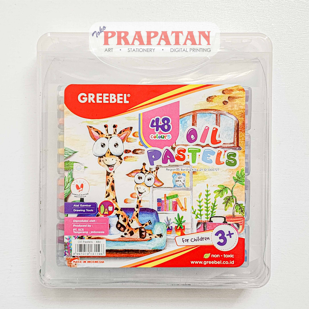 

Greebel Oil Pastel 48 Color | Crayon Minyak