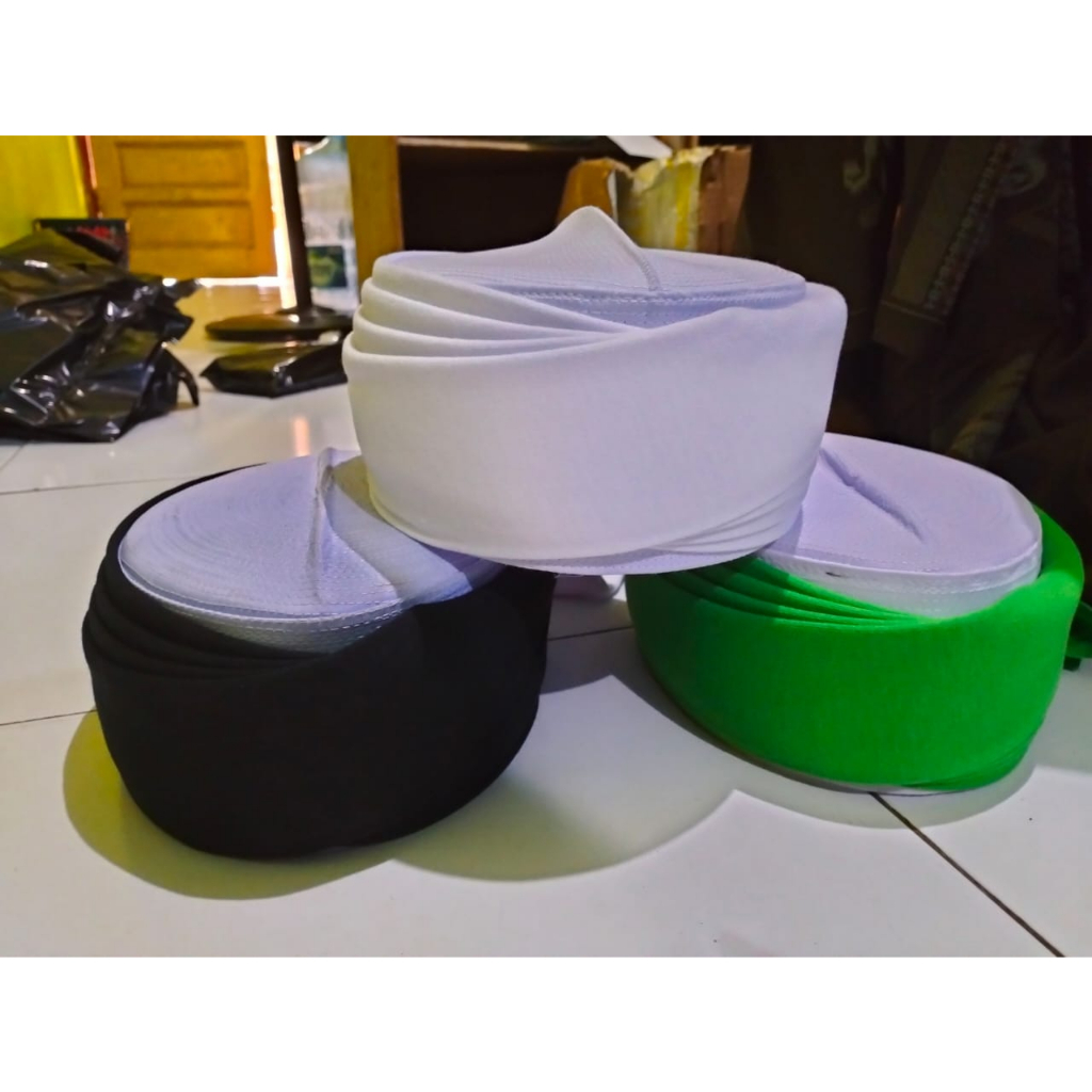 Peci Imamah Peci imamah panjang 3 meter peci imamah permanen peci imamah permanen dewasa