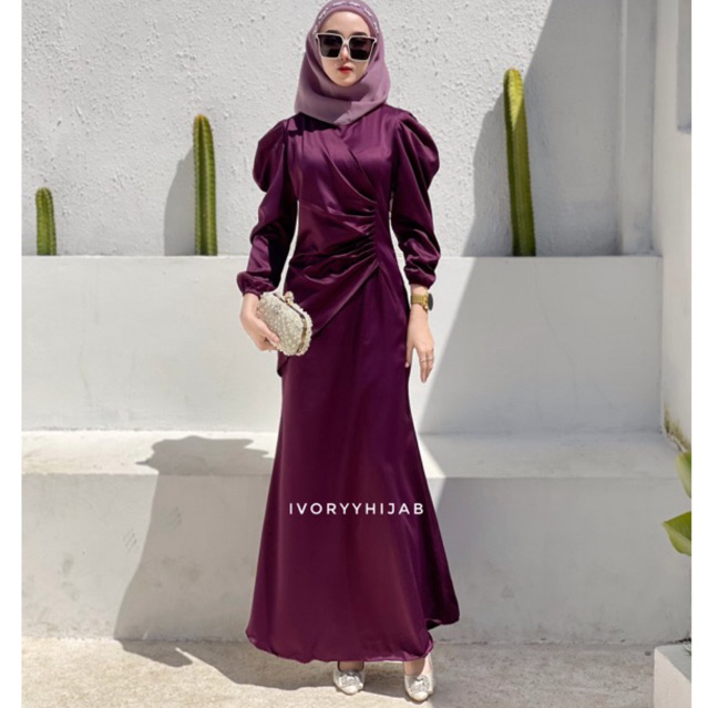 ivoryyhijab - Fresia dress silk