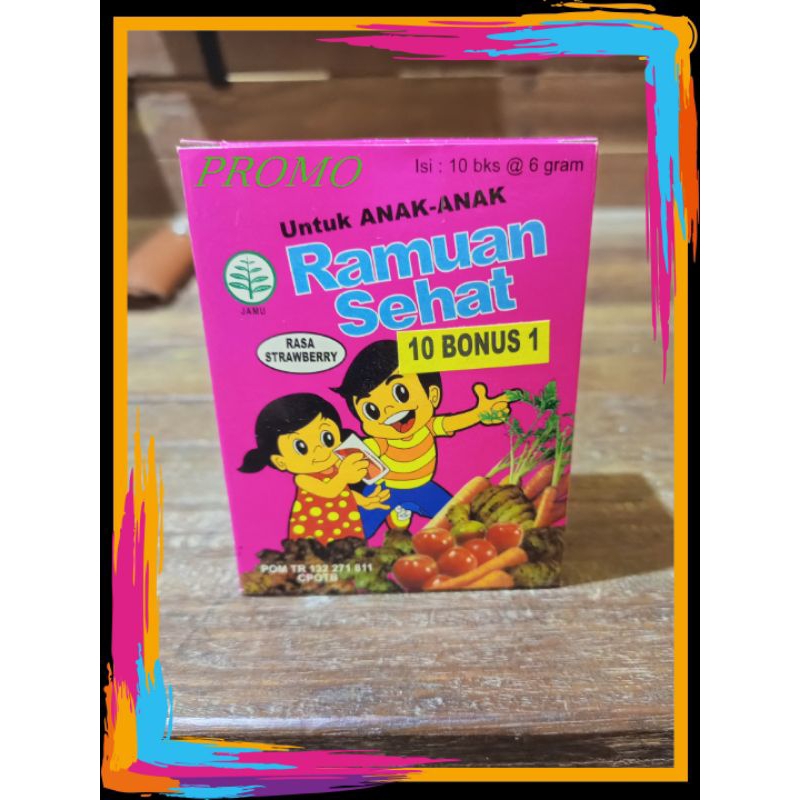 

Jamu ramuan sehat anak (isi 10+1)