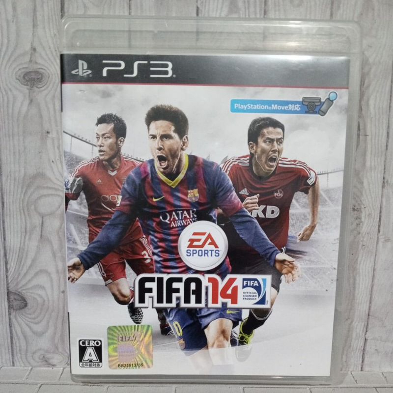 BD CD KASET ORIGINAL PS3 Fifa 14 Jpn Bahasa Jepang lengkap manual book