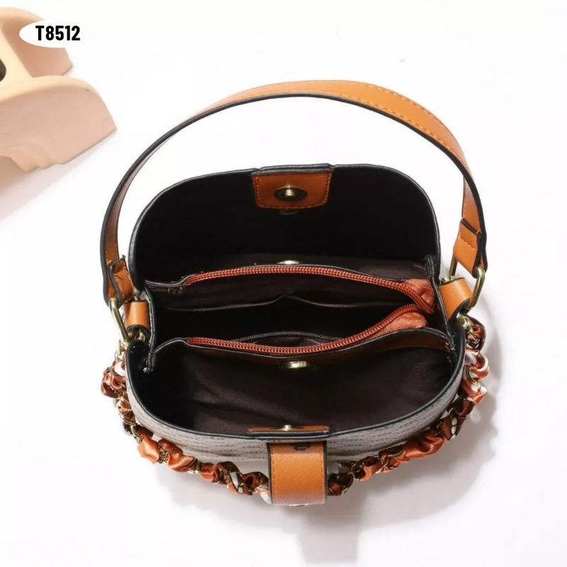 [IMPORT] T8512 - TAS SELEMPANG WANITA FASHION IMPORT - 76BAGSTORE