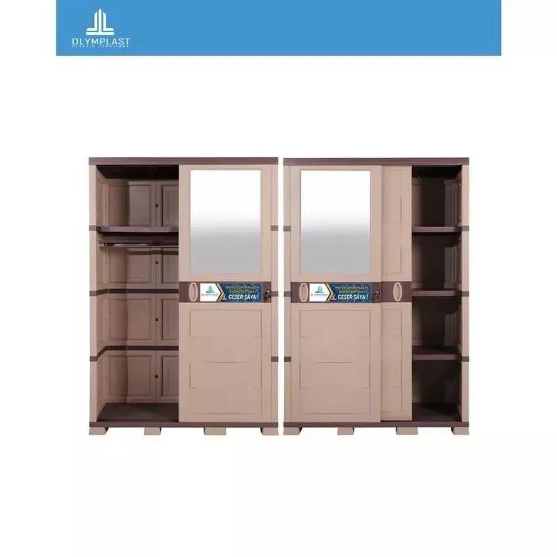 OLYMPLAST LEMARI OTC 2 PINTU  SLIDING MODERN