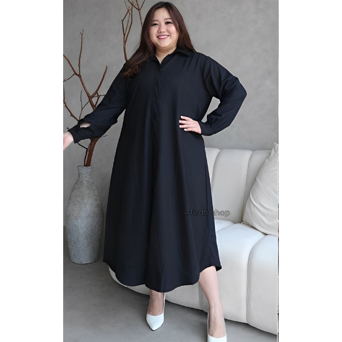 TUNIK POLOS WANITA JUMBO TERBARU 100 % KATUN LD 100,  LD 105, LD 110, LD 120, LD 125, LD 130, LD 135