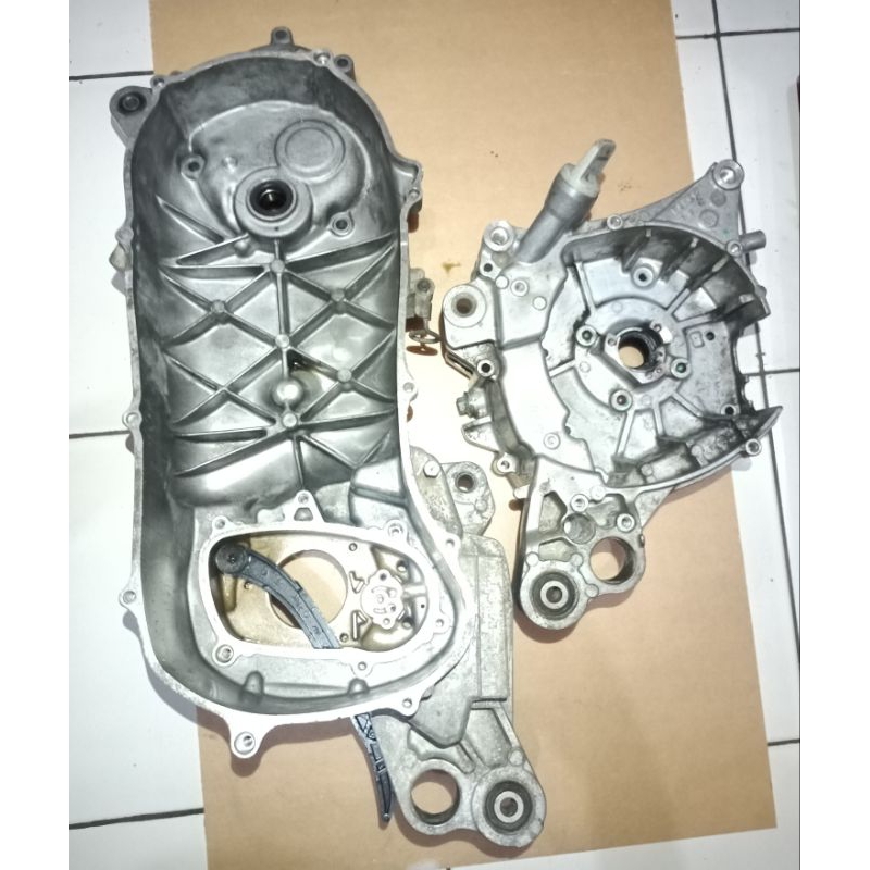 Crankcase Krengkes kalter aerox 155 kanan kiri PNP Lexi kode B65 original