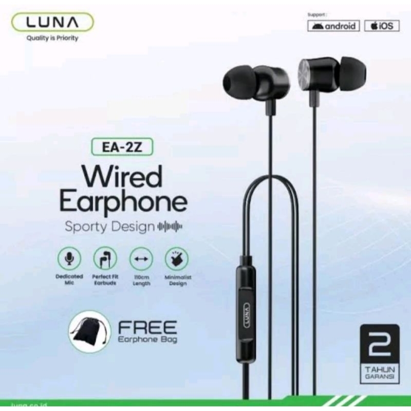 HF HANDFREE LUNA COLOKAN 3.5MM ALL TYPE VARIASI