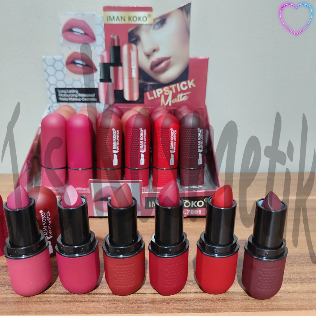 [LUSINAN] Iman Koko Matte Lipstik / Grosir Kosmetik