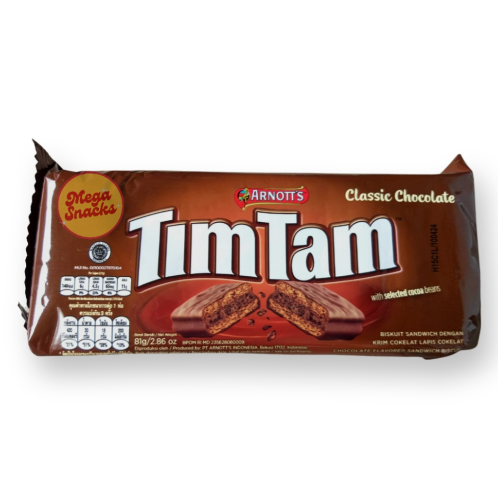 

[PROMO!!] TimTam Classic Chocolate 81gr - snack biskuit coklat nikmat termurah
