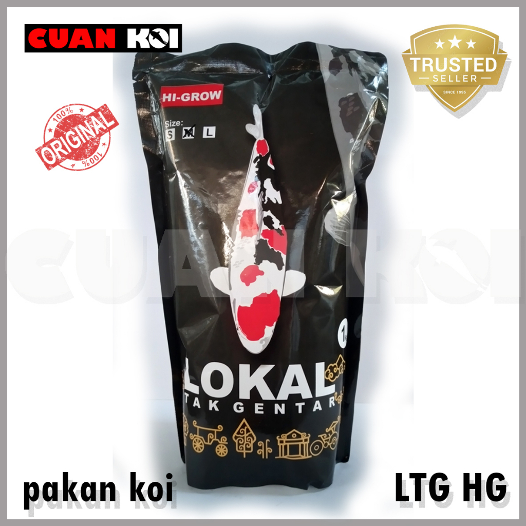 Pakan koi LTG Lokal Tak Gentar ORIGINAL