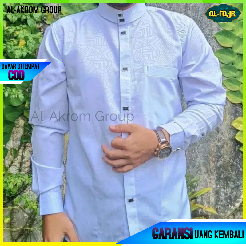 Kemeja Koko Pria PREMIUM Sultan Embos Anak dan Dewasa